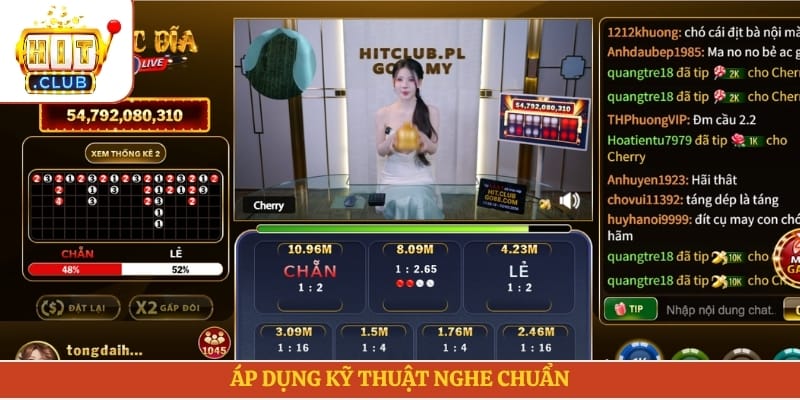 Áp dụng kỹ thuật nghe chuẩn 