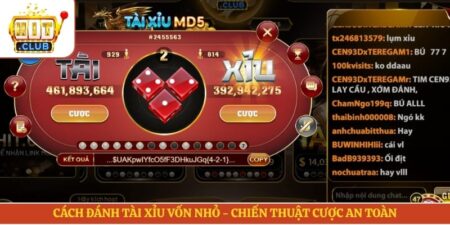 Cách Đánh Tài Xỉu Vốn Nhỏ - Chiến Thuật Cược An Toàn