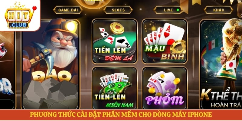 Phương thức cài đặt phần mềm cho dòng máy iPhone